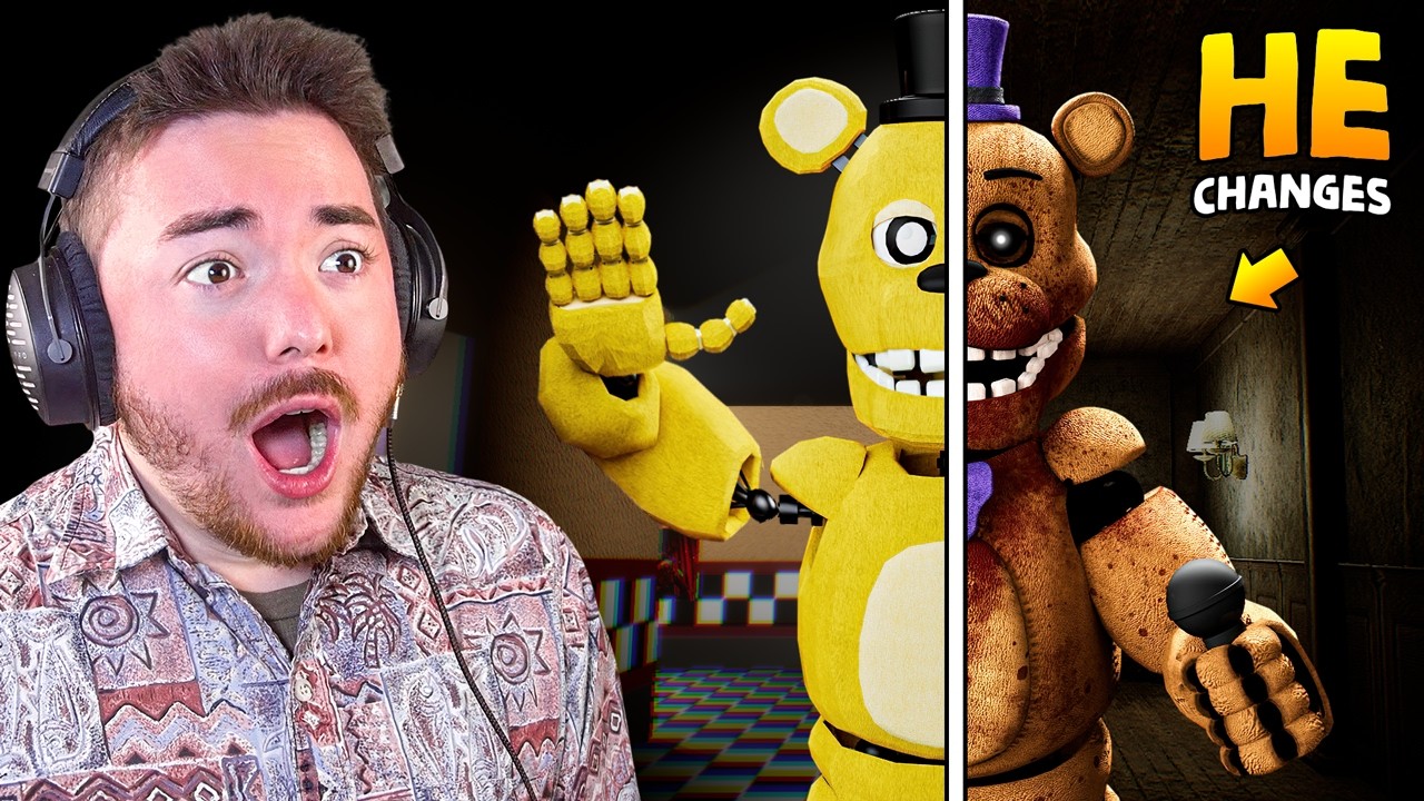 A FNAF GAME THAT CHANGES HALFWAY THROUGH...