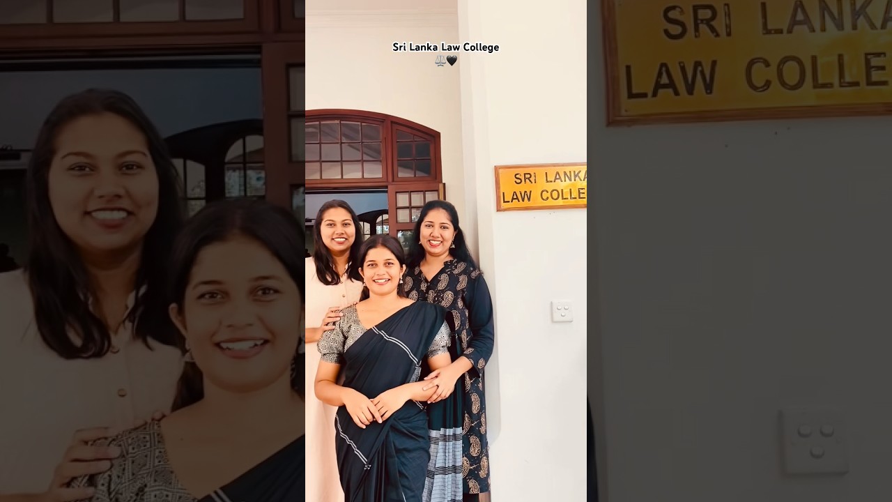 Sri Lanka Law College ⚖️🖤 #srilankalawcollege