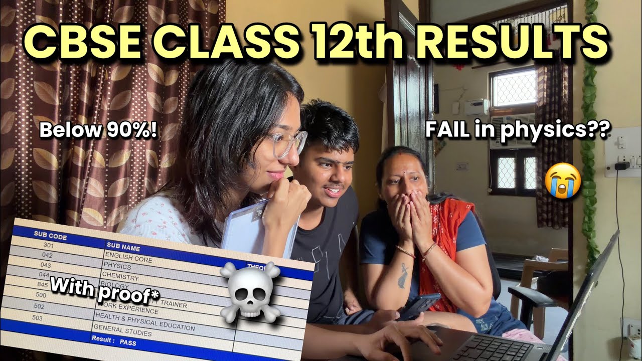 CBSE Class 12th RESULT Revealed | *with proof* | Bad Checking by CBSE? 🧐