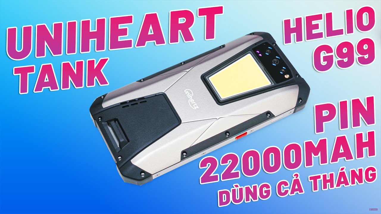 UNIHERTZ TANK - PIN 22.000MAH DÙNG CẢ THÁNG, KHÁNG NƯỚC SIÊU NGON?