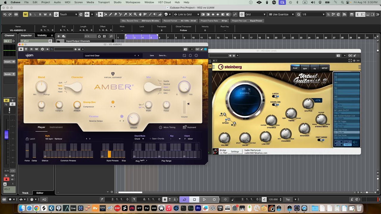 Steinberg Virtual Guitarist 2 vs UJAM Amber 2