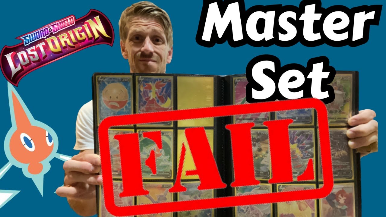 THIS IS RIDICULOUS!!! The Lost Origin Pokemon Master Set is IMPOSSIBLE to Pull!!!