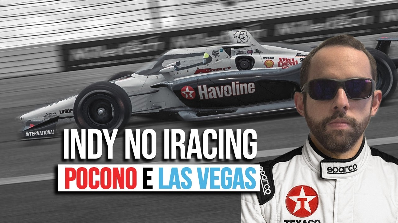 F&oacute;rmula Indy - Acelerando forte em Pocono e Las vegas!