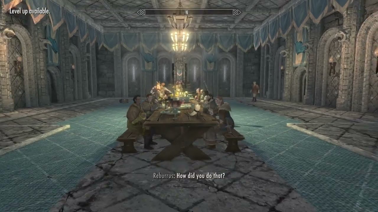 The Best Place To Use FUS-RO-DAH In SKyrim Lmao!!!