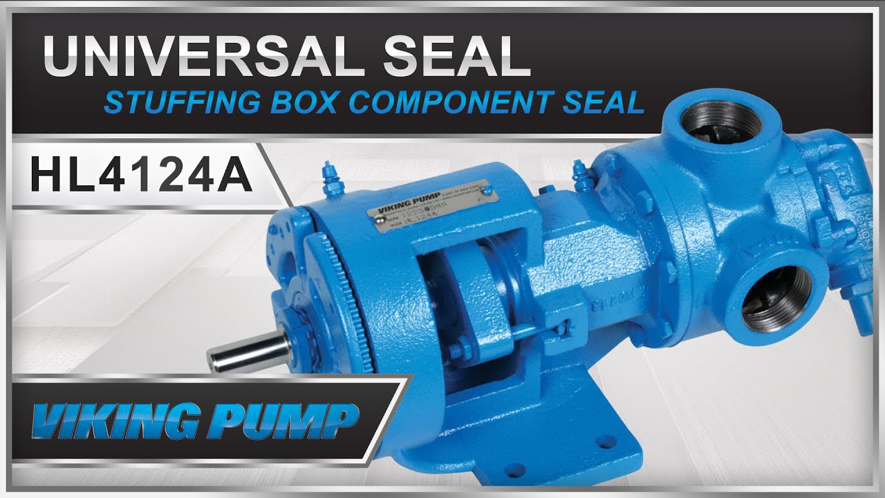 Viking Pump Universal Seal Series with Stuffing Box Component Seals Repair Kit Installation