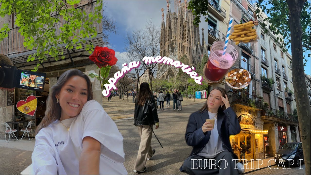 primera vez en Barcelona (creo que me enamor&eacute;)🌹eurotrip cap I