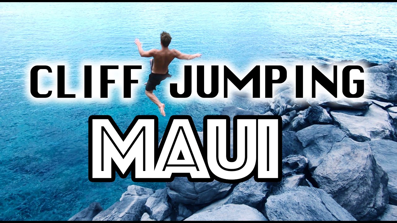 Cliff jumping at the Cliff House on Maui