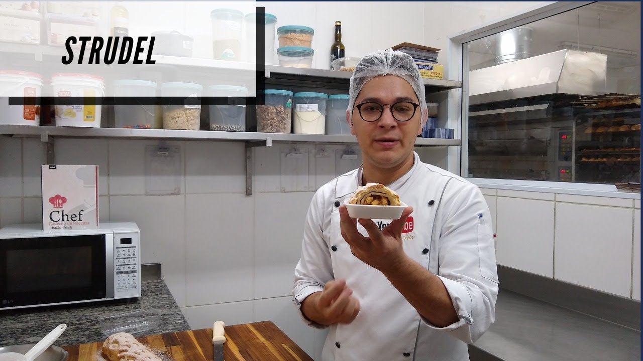 Receita do Strudel de Maçã com Massa Folhada | Chef Marcos Aurélio