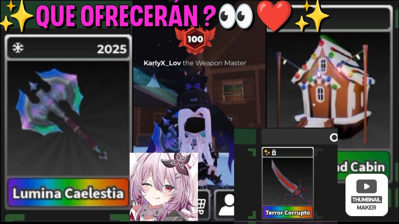 ✨Que ofrecerán ? por la Acha Lumina Celestia  y la cabaña de jengibre ❤️⛄✨