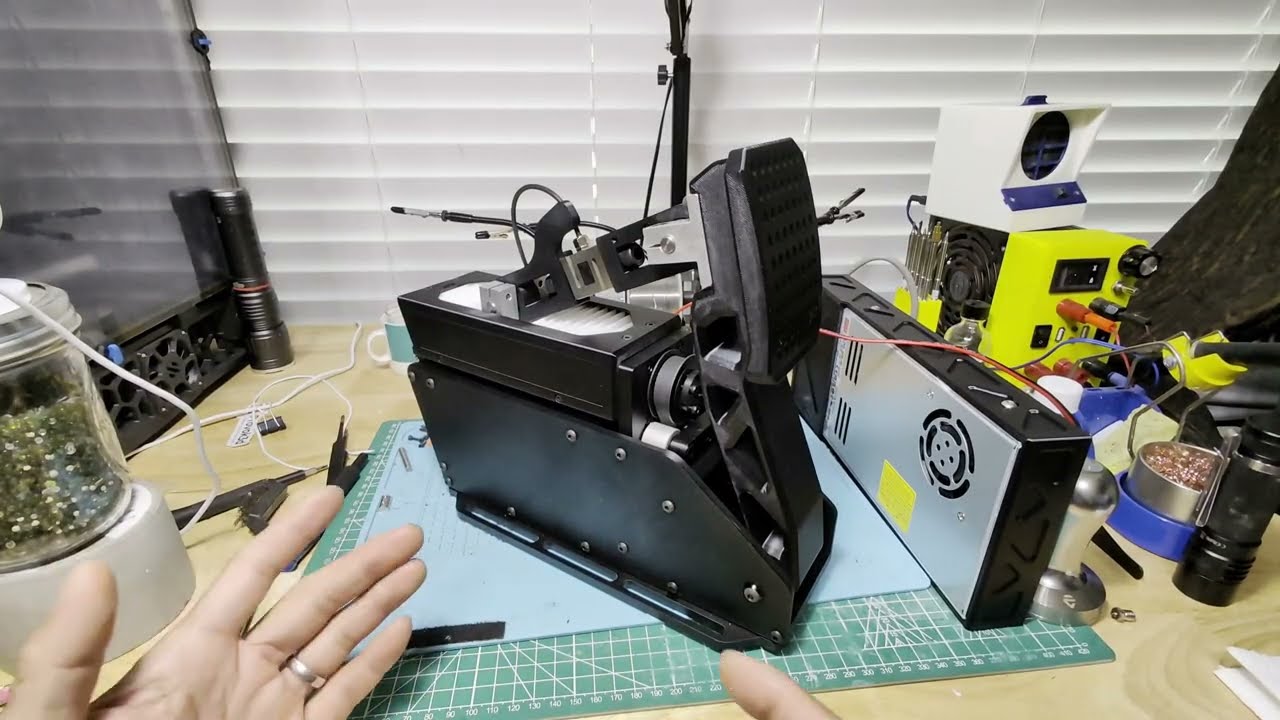 Long's Foldback DIY Compact Active Sim Racing Pedal