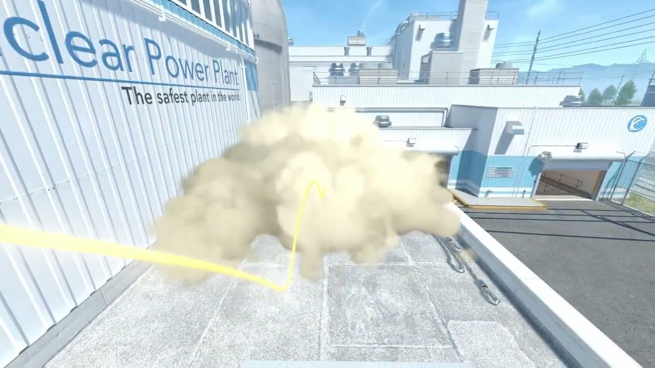 META NUKE WATERFALL SMOKE IN CS2