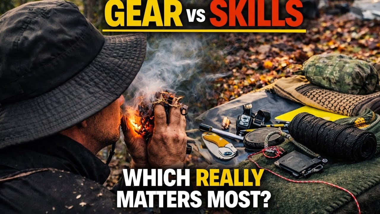 Правда о соотношении снаряжения и навыков в выживании