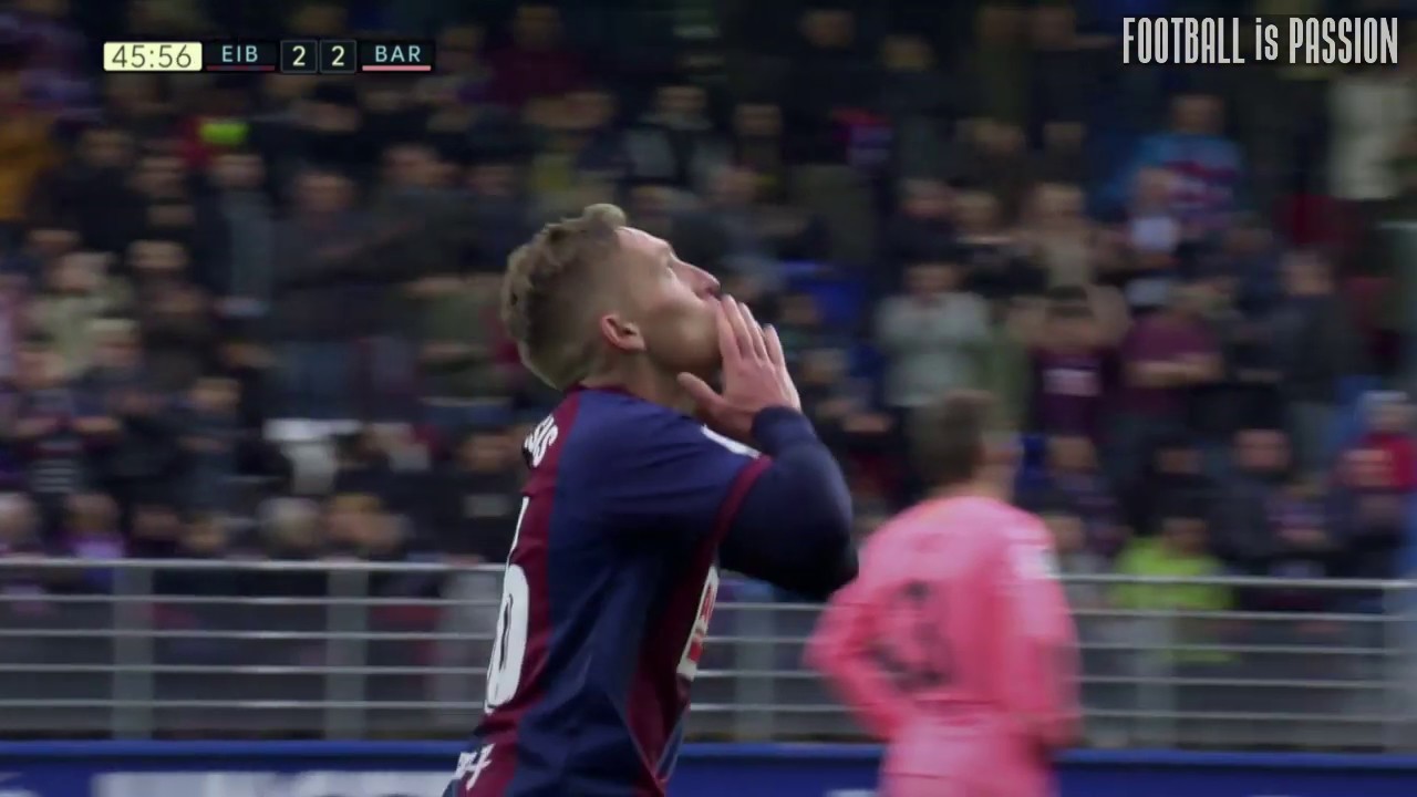 De Blasis wonder goal vs FC Barcelona