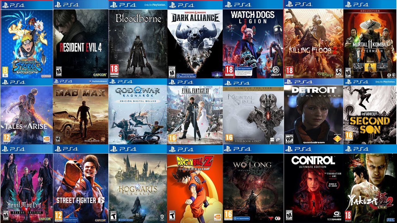 أفضل 50 لعبة PS4 على الاطلاق | Best 50 games for PlayStation 4