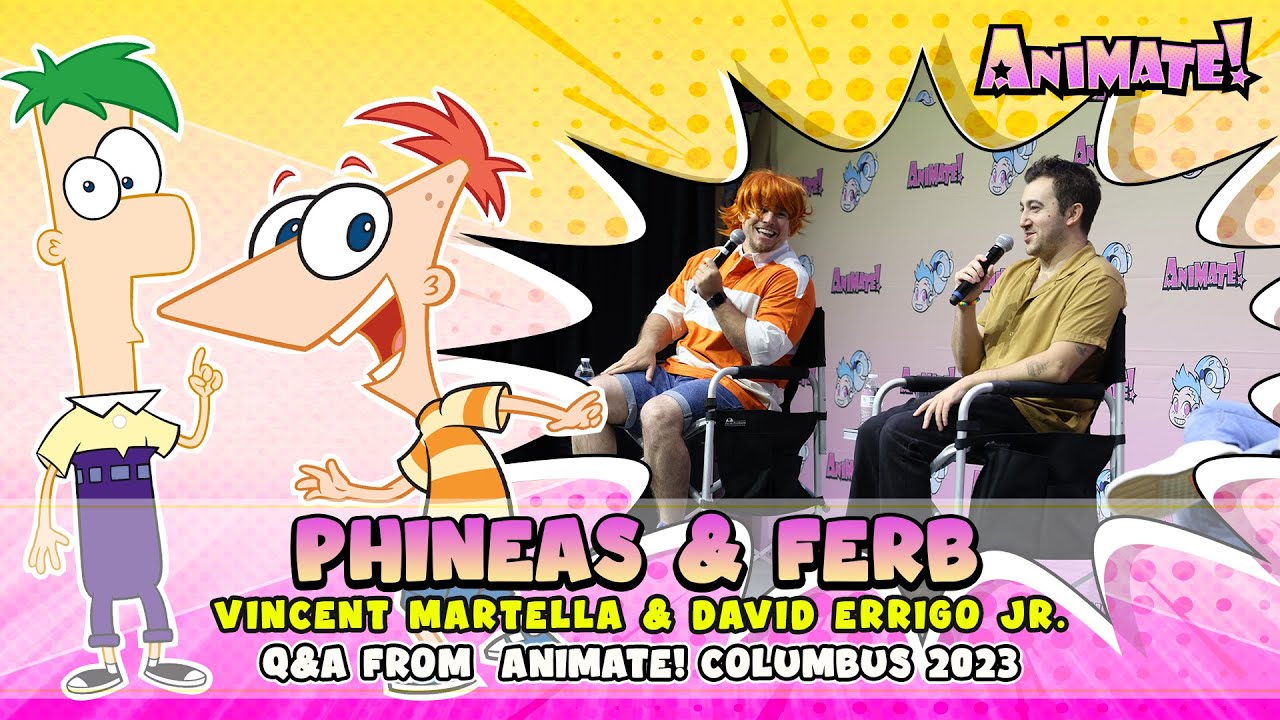 Phineas & Ferb Q&A - Animate! Columbus 2023