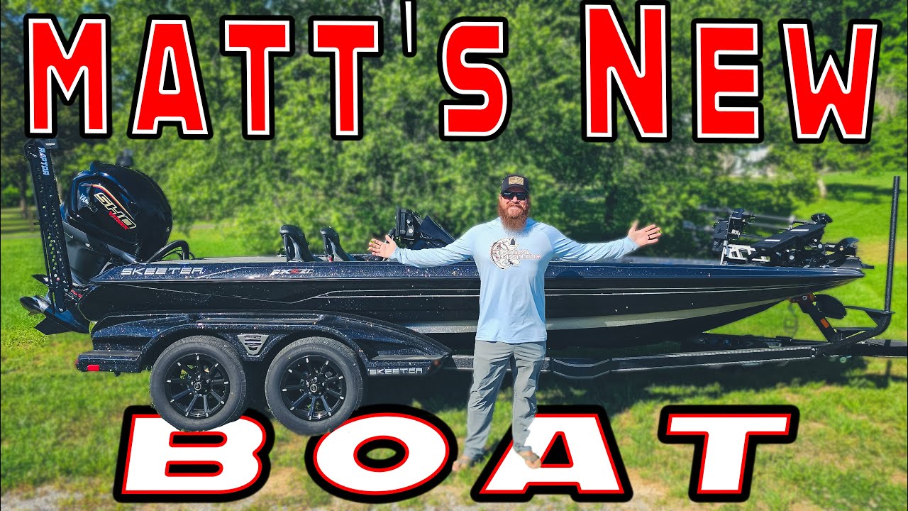 Matt's New Boat! Custom Skeeter FXR 21 Bass Boat Full Tour!