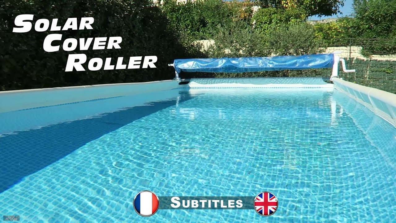Enrouleur bache à bulles pour piscines hors sol