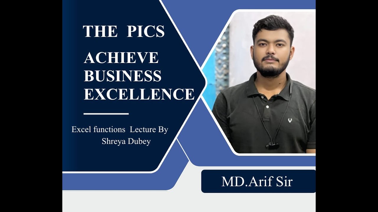 Learn Advanced Excel By Shreya Dubey.