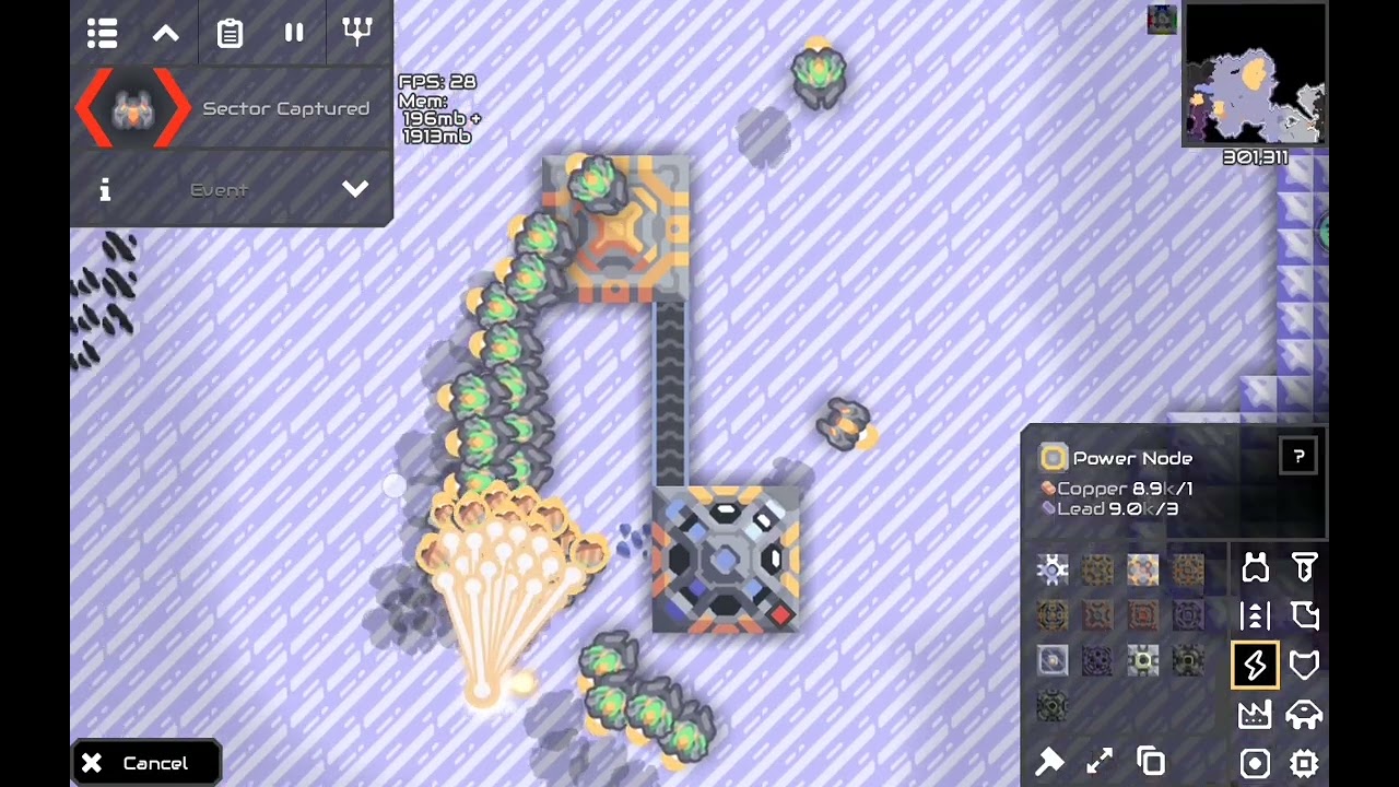 Just playing mindustry
