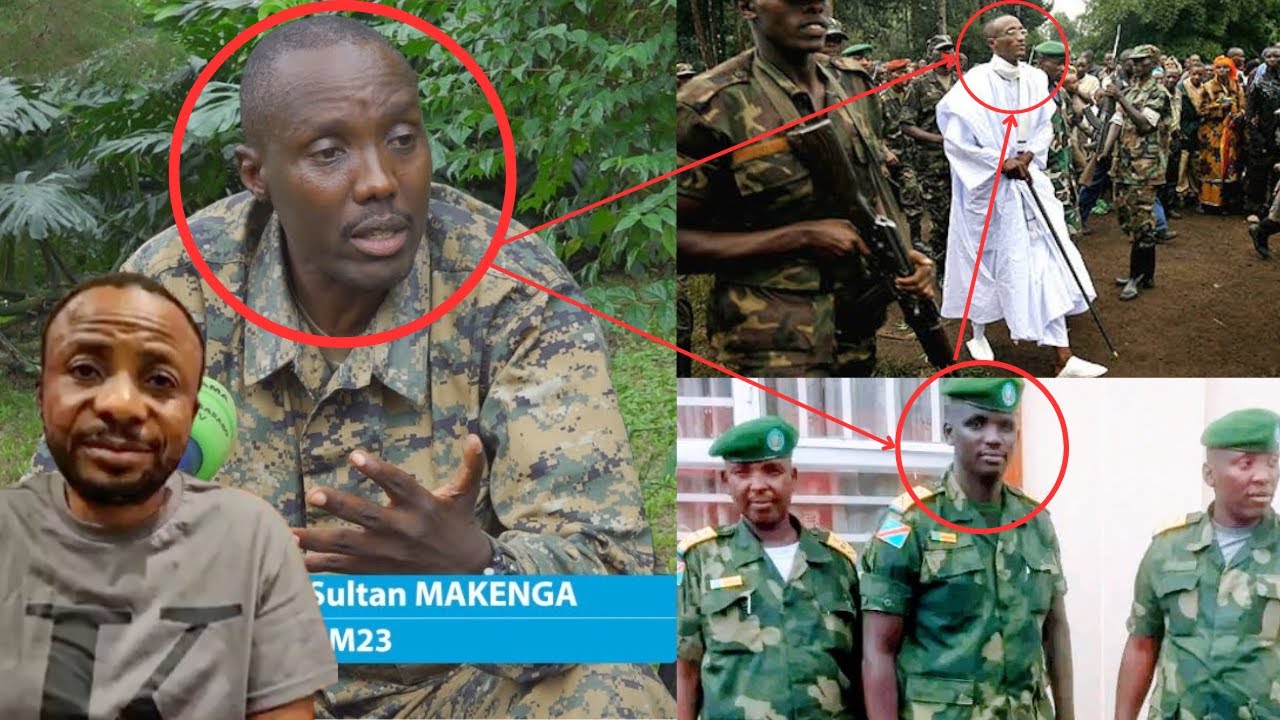 VIDEO NEZA NEZA LAURENT NKUNDA , MAKANIKA AND GEN. SULTAN MAKENGA  M23 GOMA