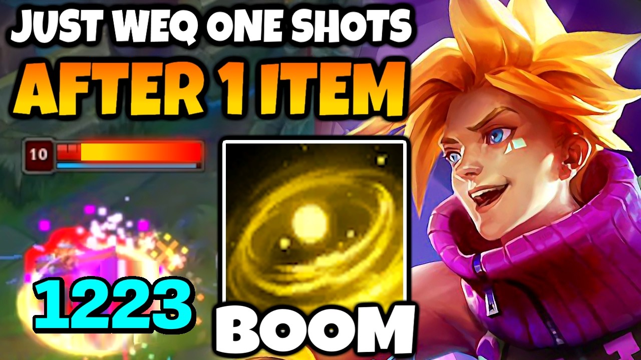 No one expects AP EZREALS INSANE BURST at just 1 ITEM. And it gets even CRAZIER each item after.