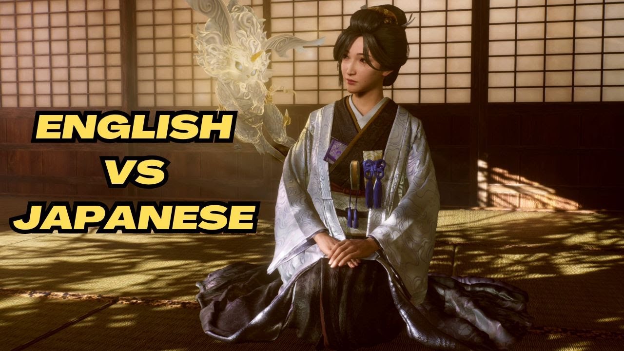 Nioh 3: English vs Japanese Voice Acting