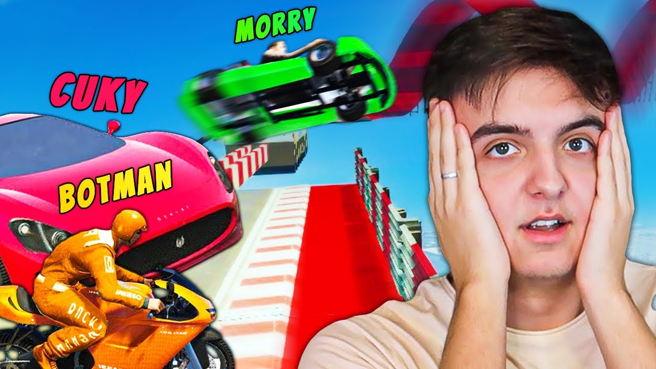 Neskutečně Těžký Skill Testy v GTA 5! @Morryeej @Cuky2222@BowTeaG @Davel