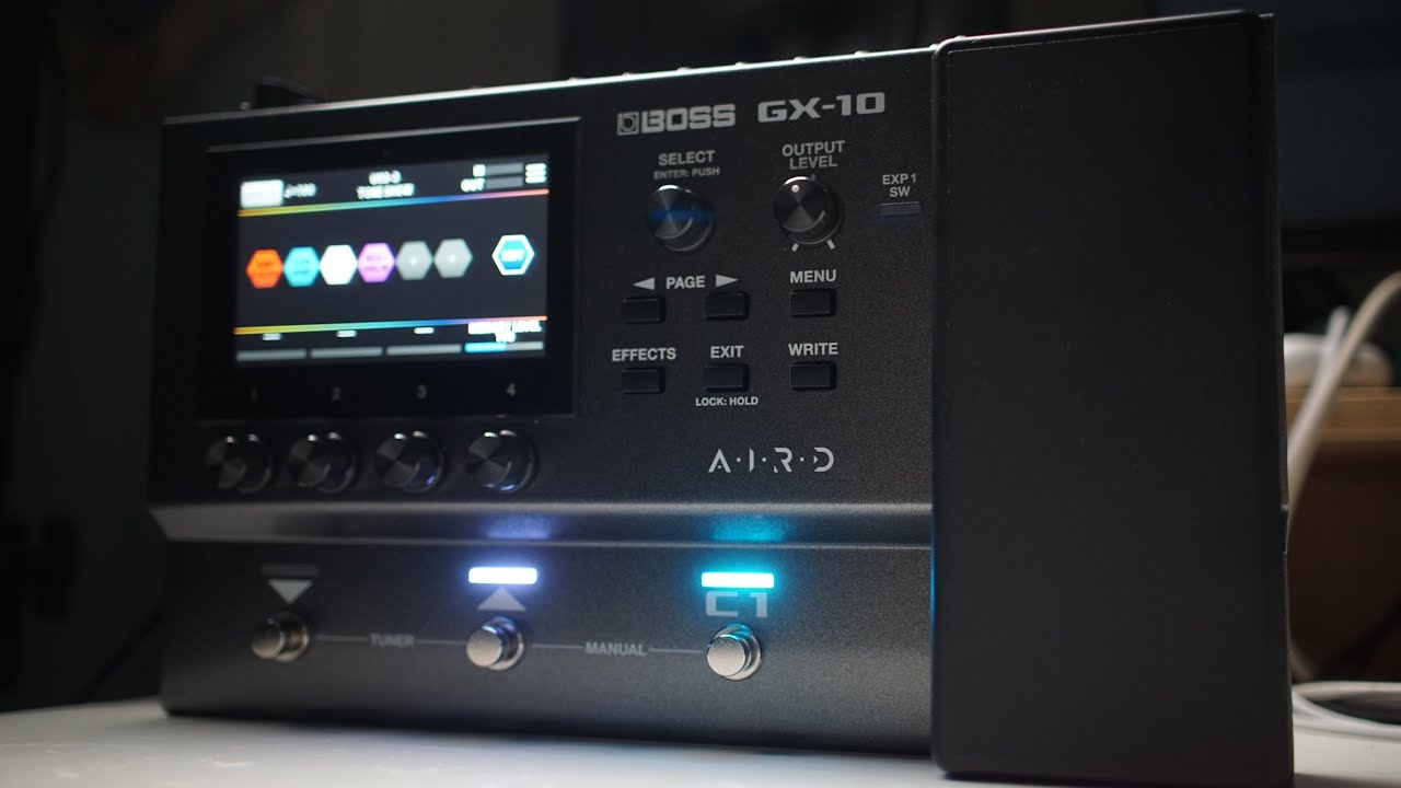 BOSS GX-10 멀티이펙터 리뷰