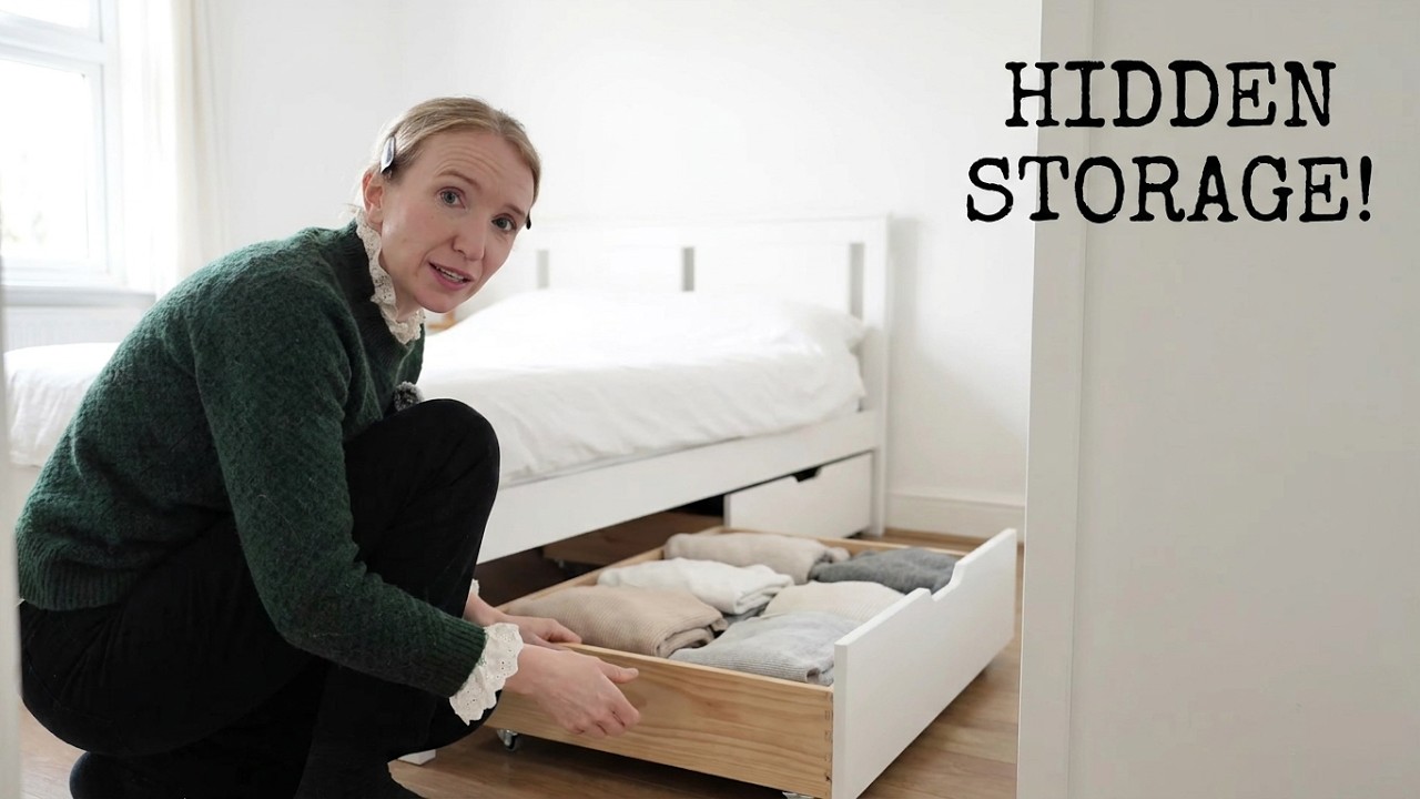 minimalist home tips to save space & practical storage ideas