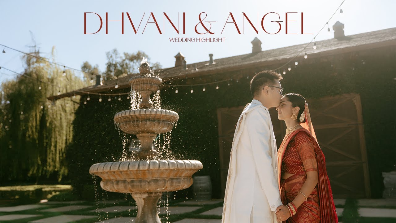 DHVANI & ANGEL wedding highlight | Modern Indian Fusion Wedding | San Jose, CA