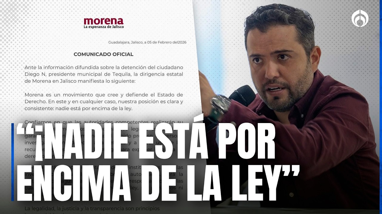 Morena palomea detención de Diego Rivera, alcalde de Tequila