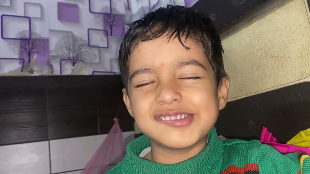 Prashu ki rone ki nautanki 😀😅