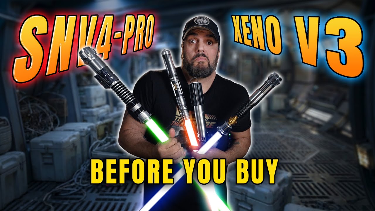 Сравнение световых мечей Xeno V3 и SNV4 Pro: 15 вещей, которые нужно знать перед покупкой.