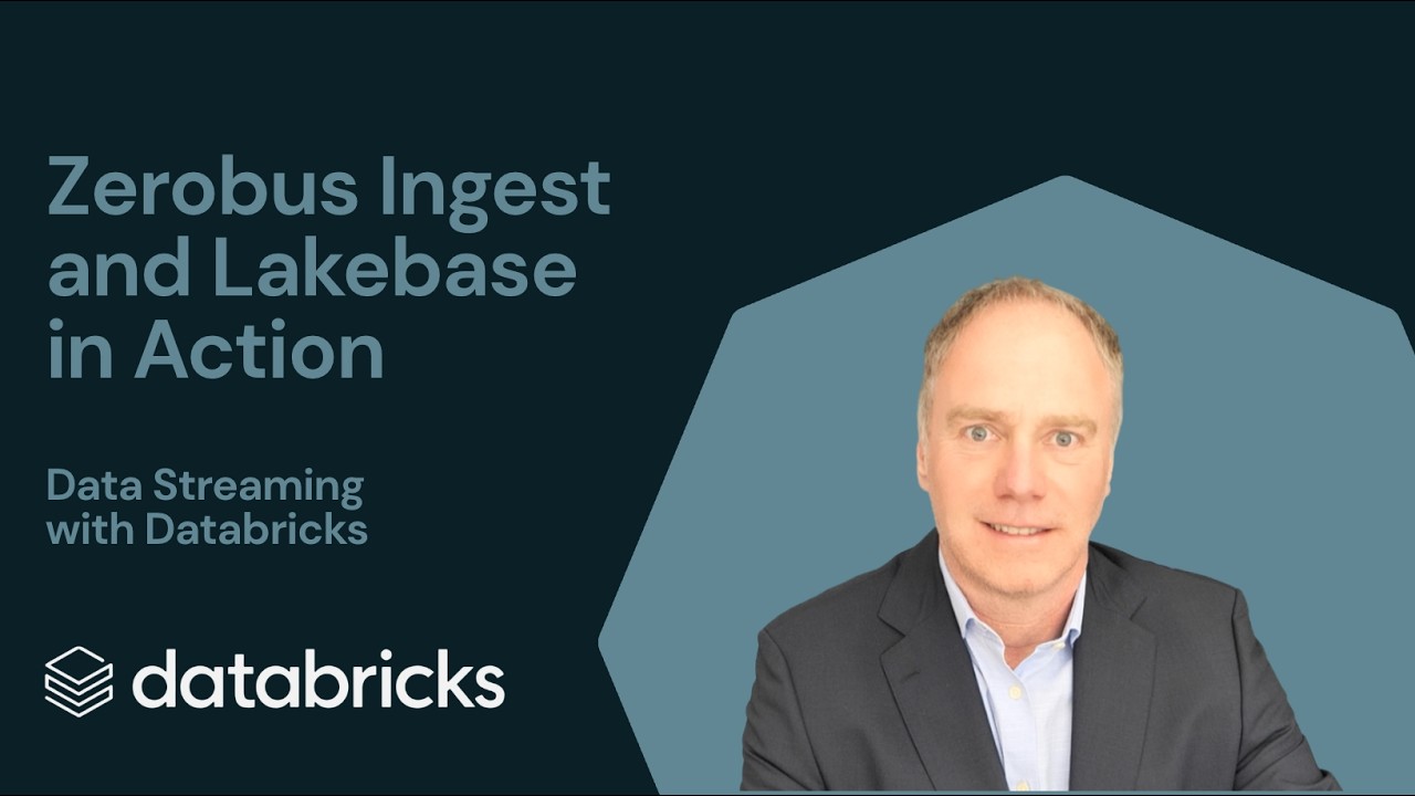 Приложения Zerobus Ingest, Lakebase и Databricks в действии: потоковая передача данных с помощью ...