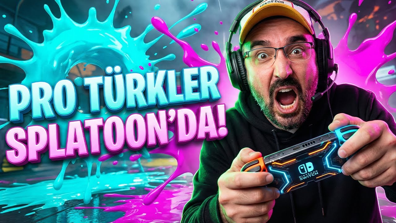 PRO Türk Splatoon 3 Oyuncularını Yenmek Mümkün mü? Switch 2 Gameplay’de Şaşırtan Kapışma!
