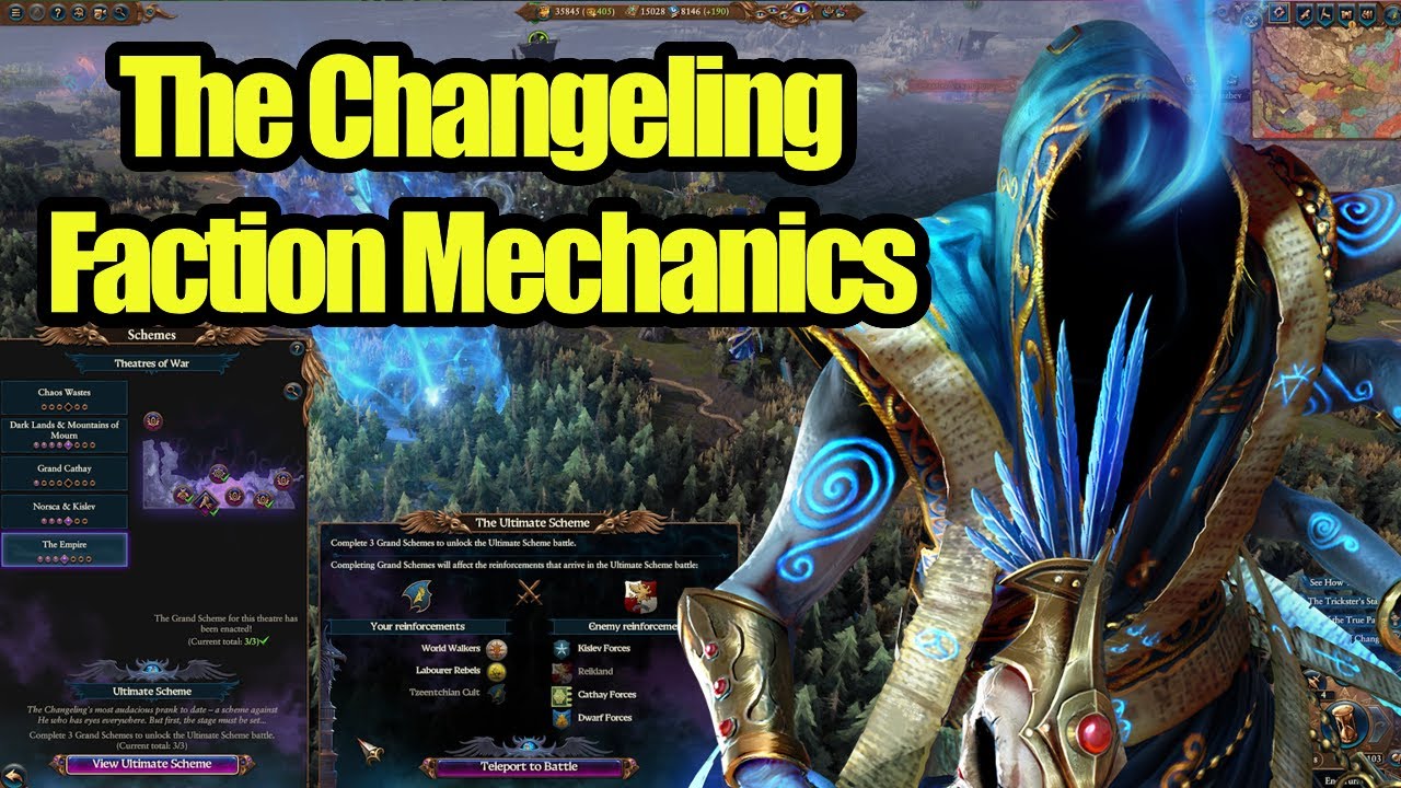 NEWS - The Changeling - Faction Mechanics - Shadows of Change - Total War Warhammer 3