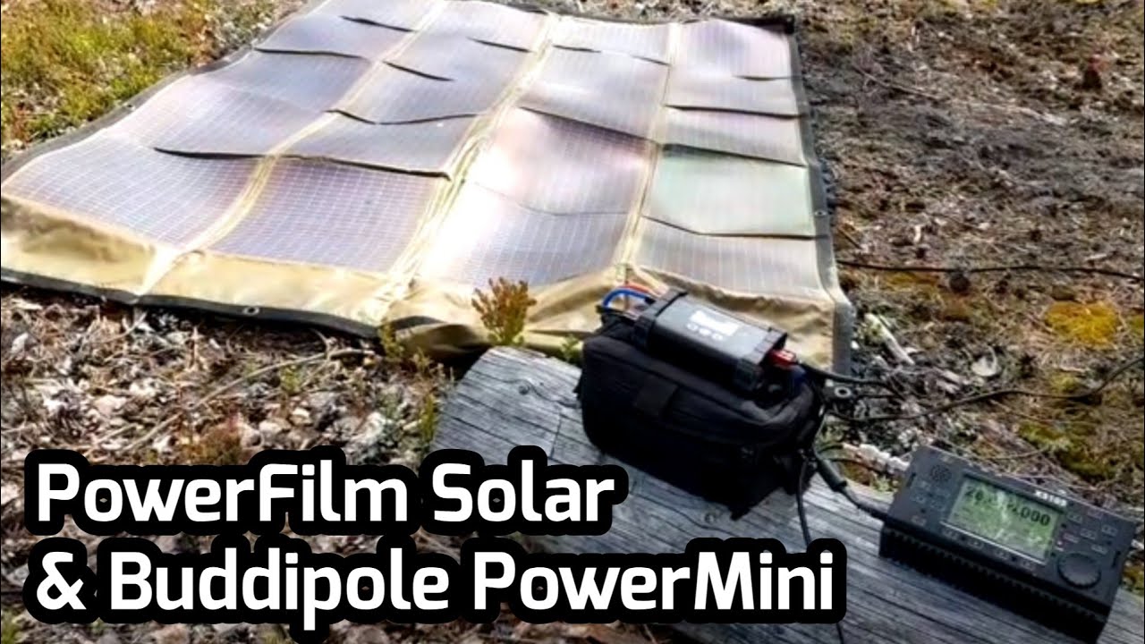 Контроллер заряда Buddipole PowerMini и PowerFilm Solar