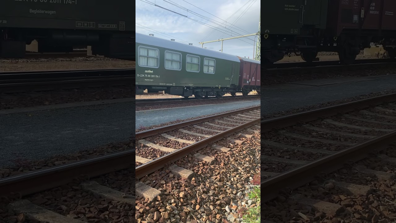 Die BR.346 mit einer Rangierfahrt