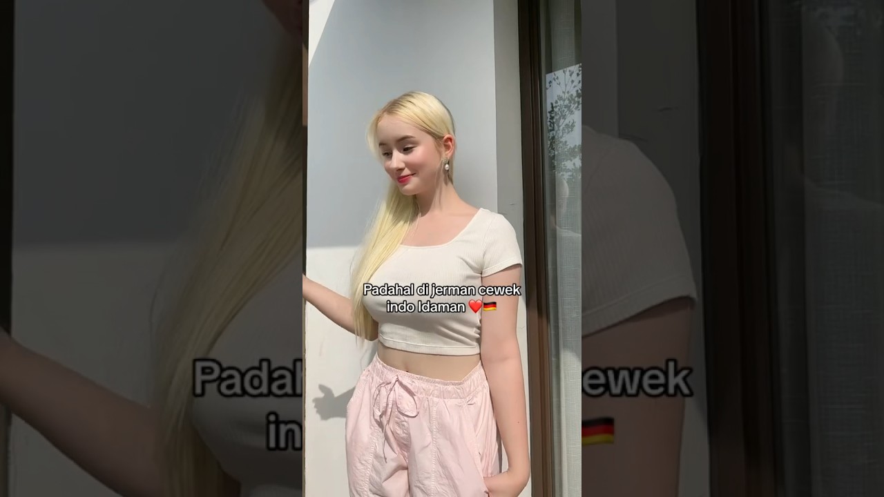 Cewek Indonesia idaman di Jerman🇮🇩❤️ #bulebarbie