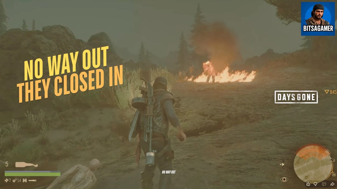 I Was Completely Surrounded at Lava Arch 😱🔥 | Days Gone PS5