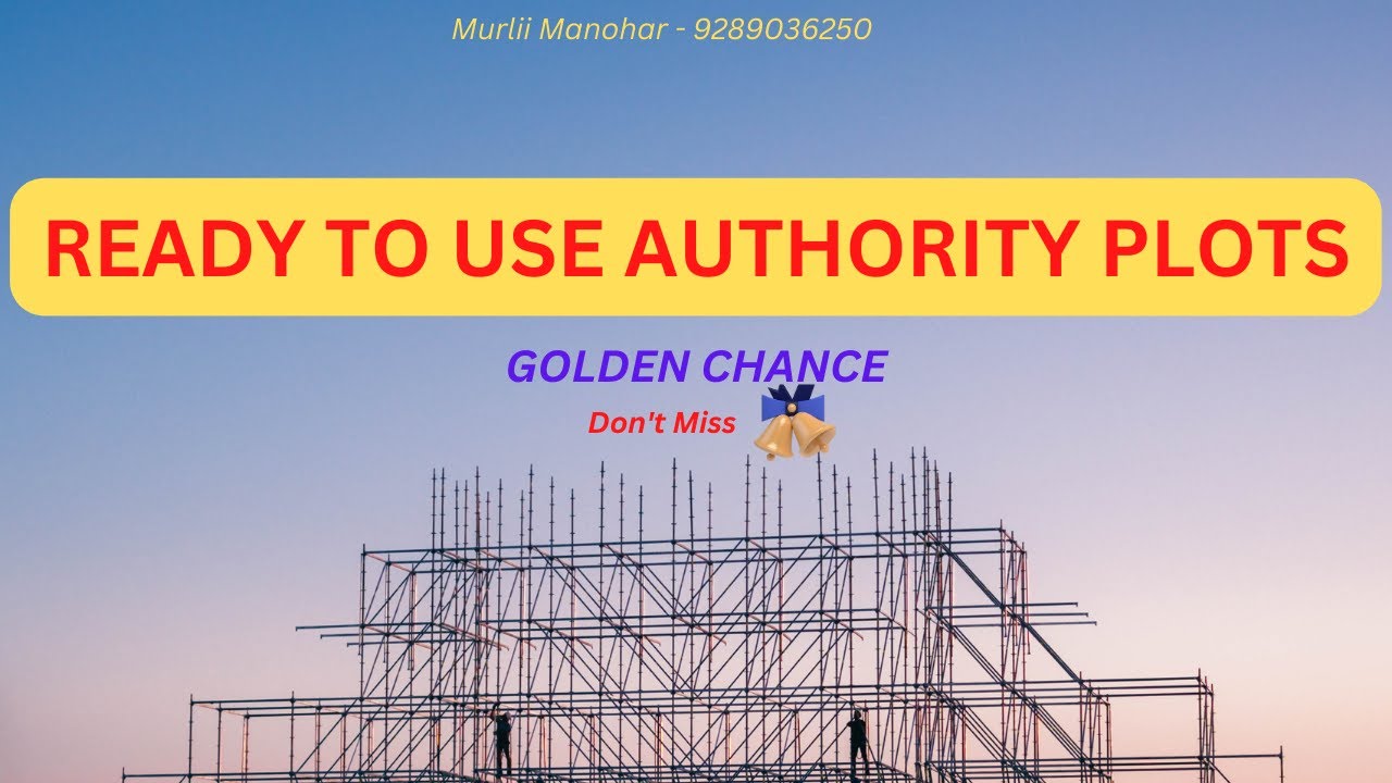 Ready to use authority plots, Techzone 7, Patwari, Greater noida west