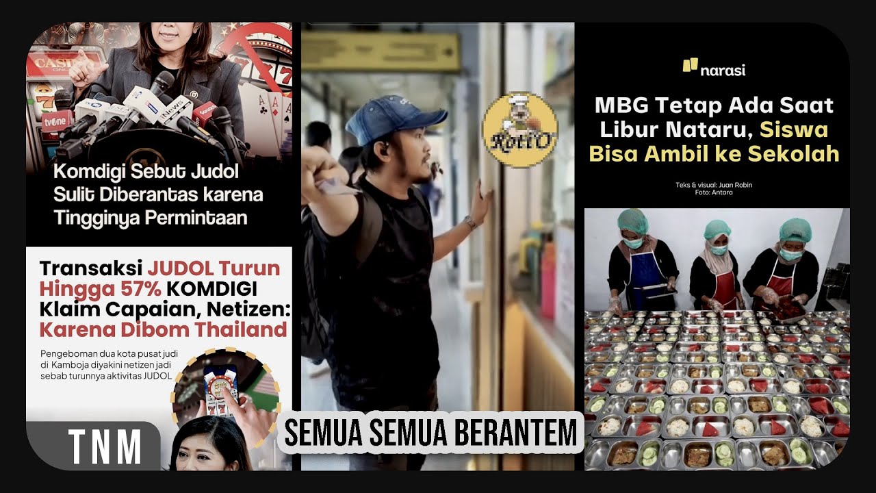 Nenek, Qris dan Roti'O