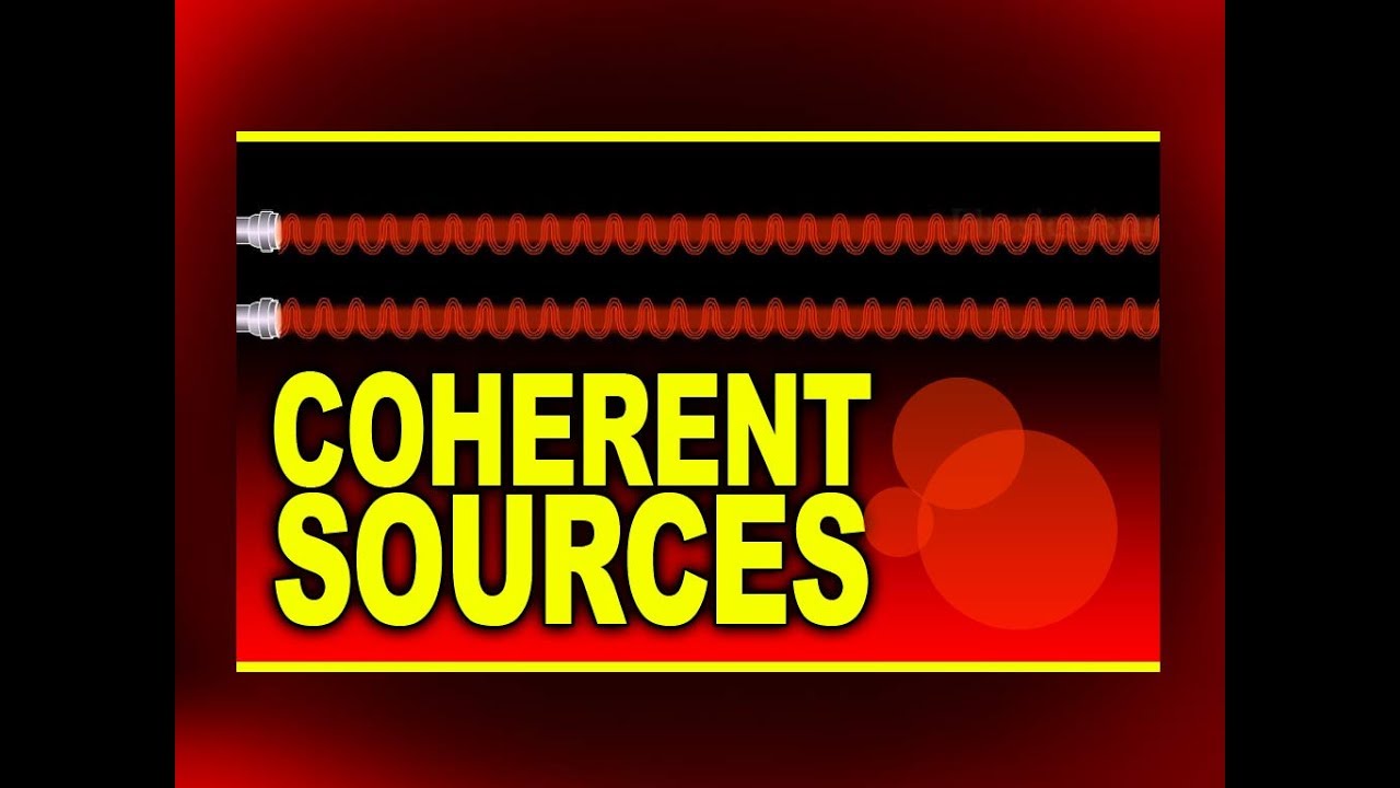 Coherent Sources | Plus Two Physics Animations
