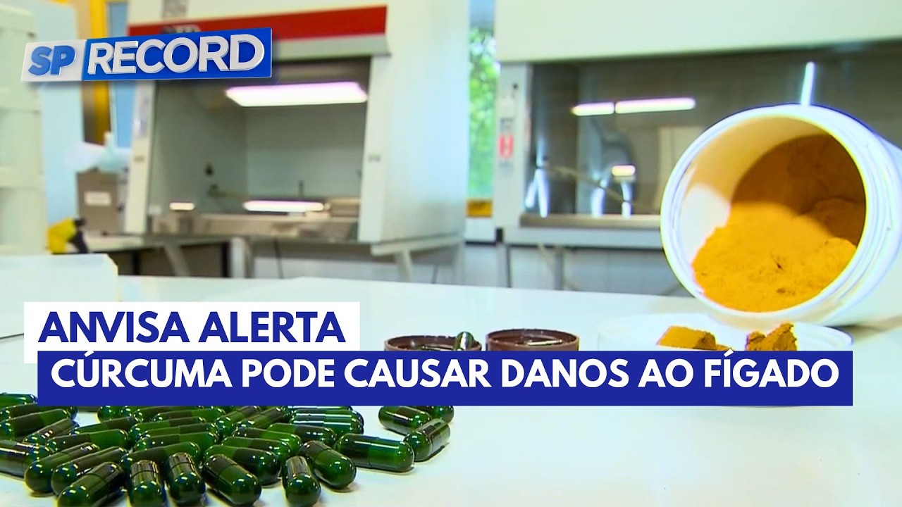 Anvisa alerta para risco de danos ao f&iacute;gado com uso de produtos &agrave; base de c&uacute;rcuma