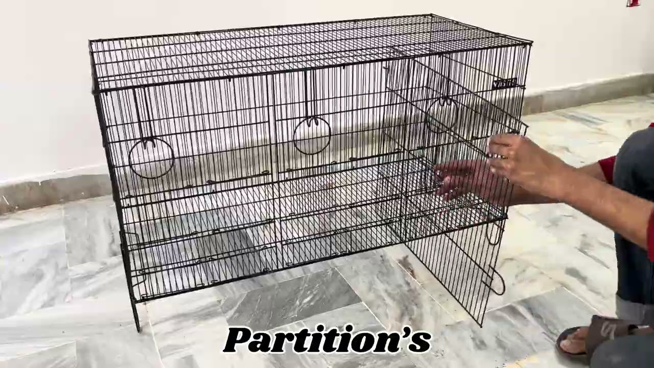 3 Portion Cage(12*18*18) Unboxing&Assembling