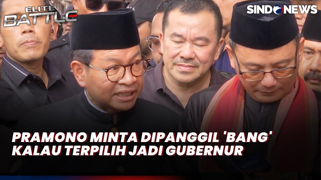 Pramono Anung Minta Dipanggil 'Bang Pram' jika Terpilih Jadi Gubernur Jakarta