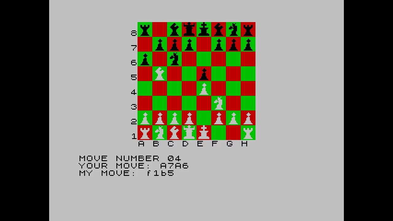 16K Superchess - RZX Playback