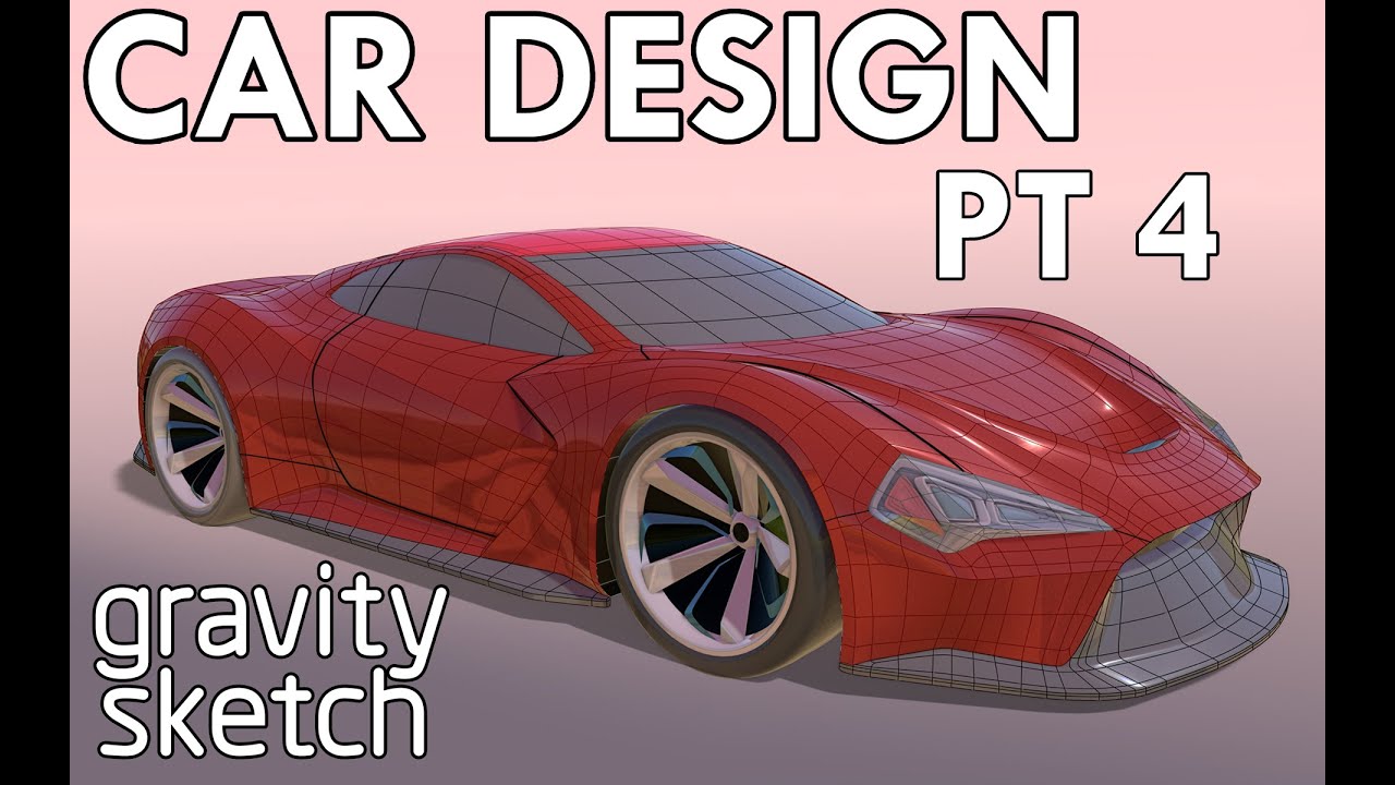 Car Design with Gravity Sketch PT 4.