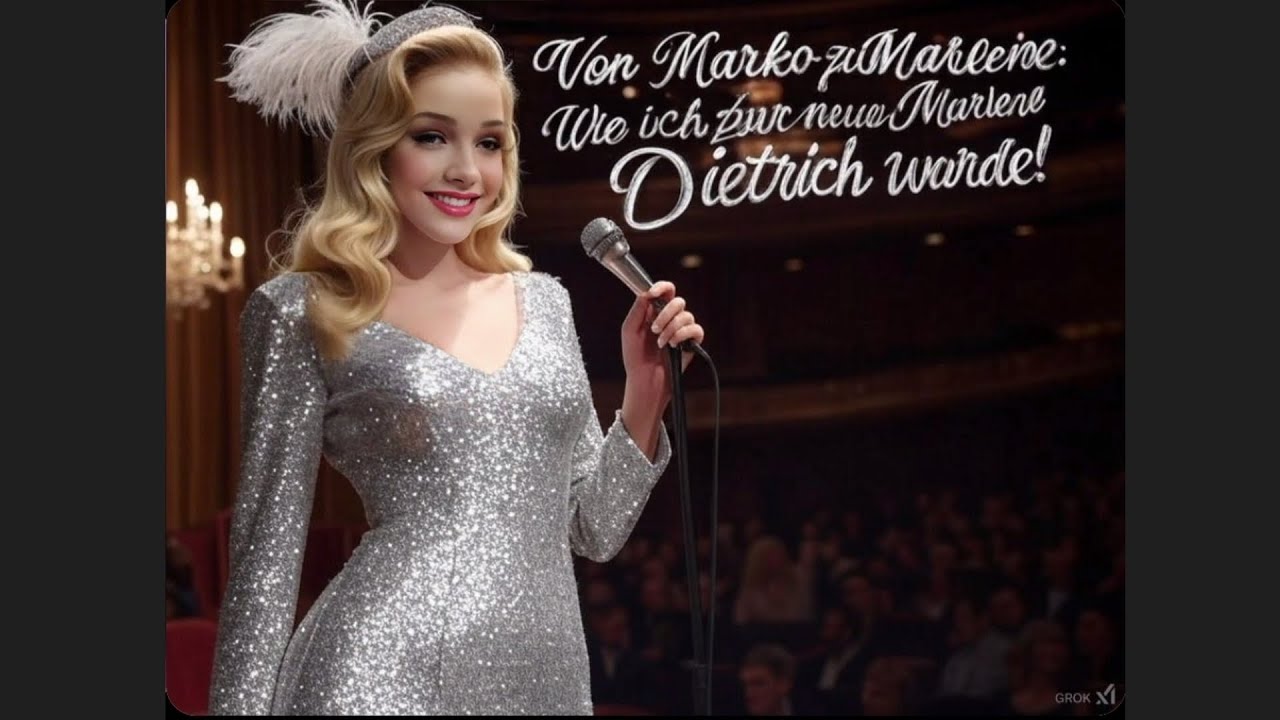 💄✨ Von Marko zu Marlene: Wie ich zur neuen Marlene Dietrich wurde! 💋👠 from Boy to Diva