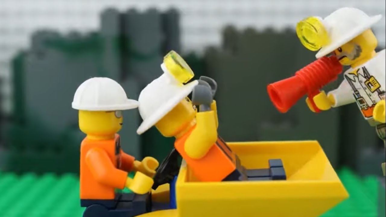LEGO Brick Building STOP MOTION LEGO Mining, Bus Fail & More | LEGO City | Billy Bricks Compilations